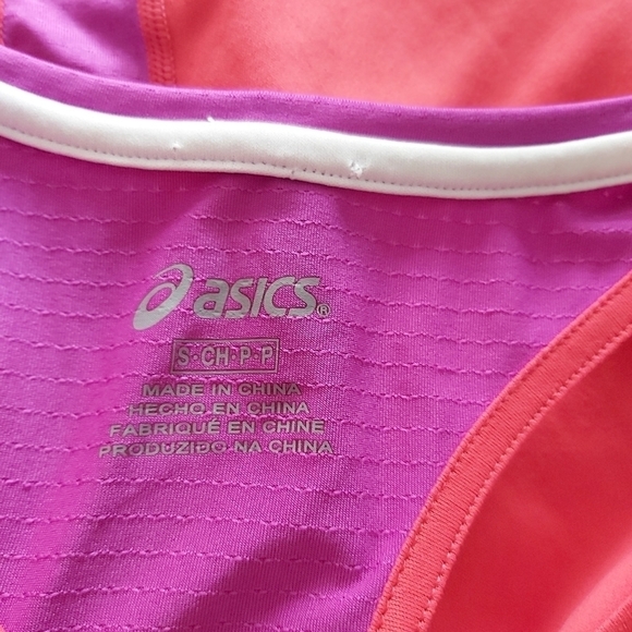 🍄3/50$🍄 ASICS running training tennis tank top size small - Picture 6 of 7